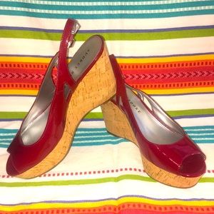 EUC Audrey Brooke wedge ~ size 10